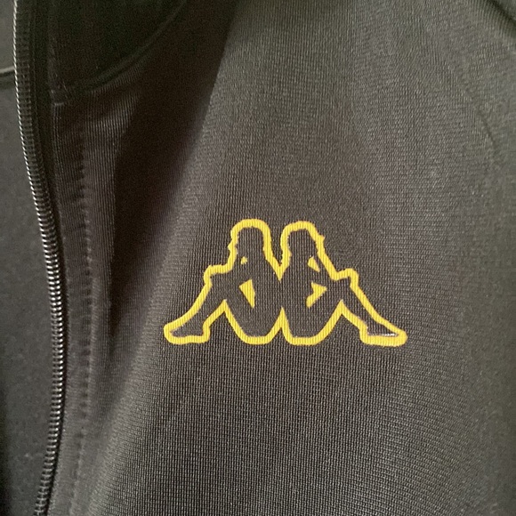 Kappa Track Jacket size large. Colours are black and gold - Picture 3 of 6